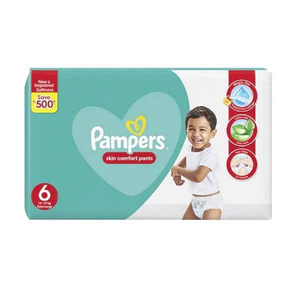 Pampers Baby Pants Mega Pack Extra Large Size 6 38Pcs