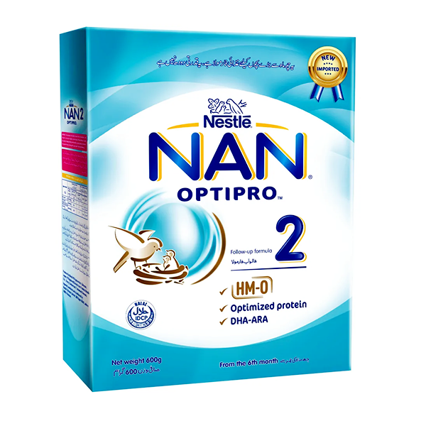 Nan Stage 2 Follow-Up Formula Powder Milk 600G