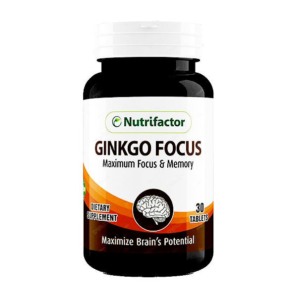 Nutrifactor Ginkgo Focus Tablets (1 Bottle = 30 Tablets)