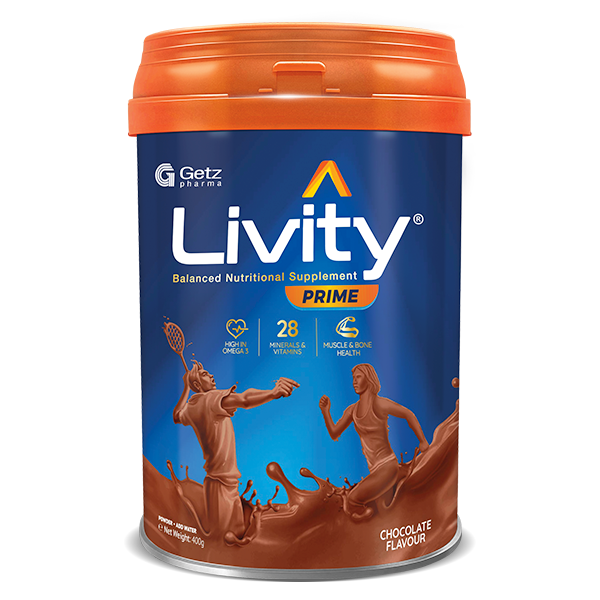 Livity Milk Powder Chocolate 400G