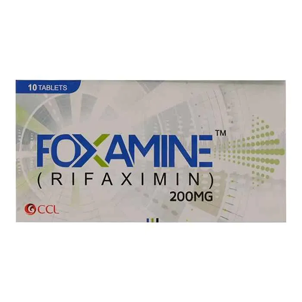 Foxamine Tablets 200Mg (1 Box = 1 Strip)(1 Strip = 10 Tablets)