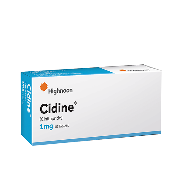 Cidine Tablets 1Mg (1 Box = 14 Tablets)