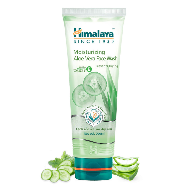 Himalaya Moisturizing Aloe Vera Face Wash 50Ml