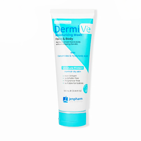Dermive Moisturizing Face & Body Wash 100Ml