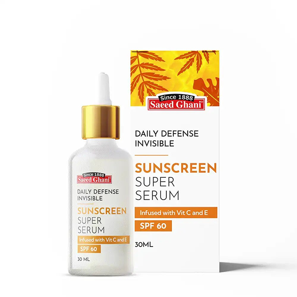 Saeed Ghani Daily Defense Invisible Sunscreen Super Serum Spf 60 30Ml
