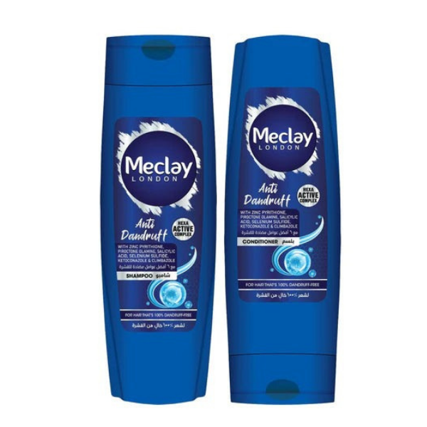 Meclay London Anti Dandruff Shampoo Blue 180Ml
