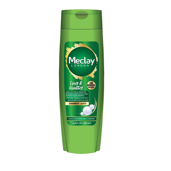 Meclay London Long & Healthy Shampoo Green 185Ml