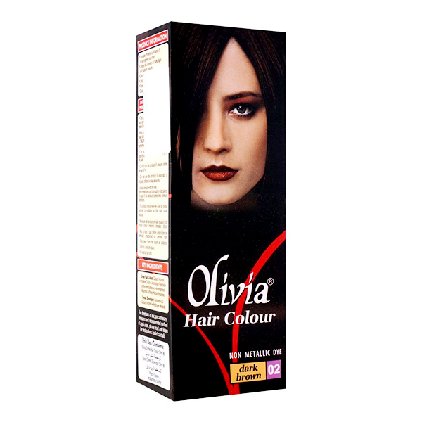 Olivia Hair Colour 02 Dark Brown