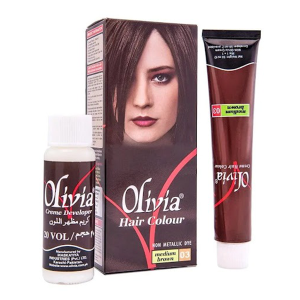 Olivia Hair Colour 03 Medium Brown