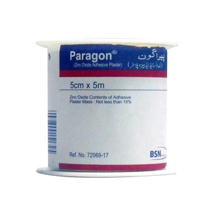 Paragon Zinc Oxide Adhesive Plasters 1.25Cmx5m