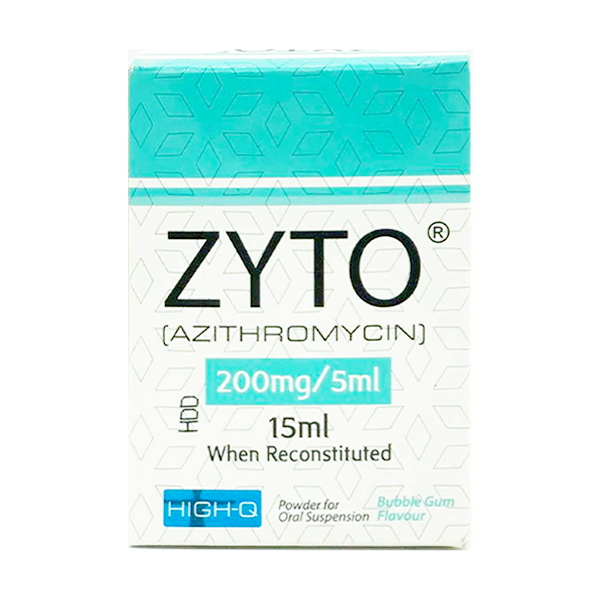 Zyto 15Ml Suspension 200Mg/5Ml