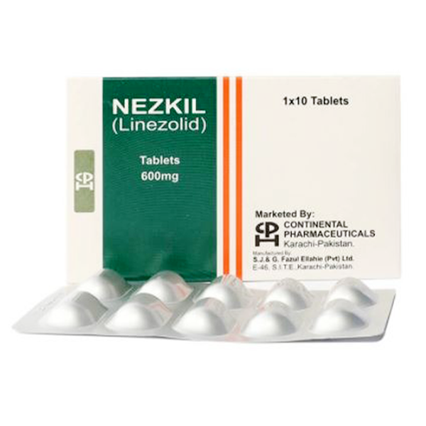 Nezkil Tablets 600Mg (1 Box = 1 Strip)(1 Strip = 10 Tablets)