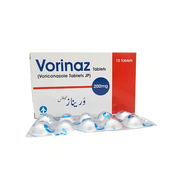 Vorinaz Tablets 200Mg (1 Box = 1 Strip)(1 Strip = 10 Tablets)