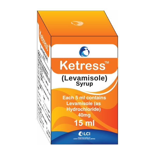 Ketress 15Ml Syrup 40Mg/5Ml