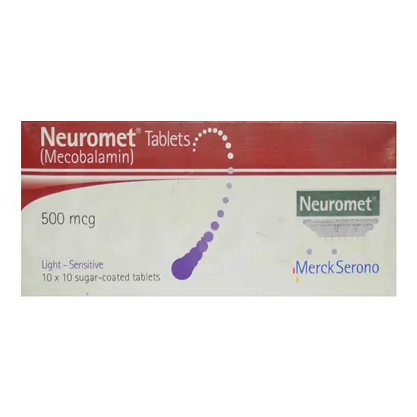Iveuromet Sl Tablets 500Mcg (1 Strip = 10 Tablets)