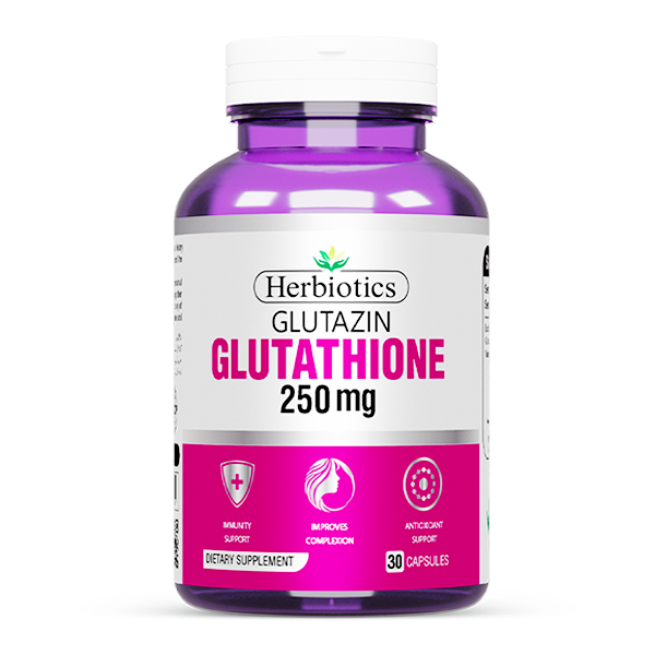Herbiotics Glutazin Tablets 250Mg (1 Bottle = 30 Tablets)