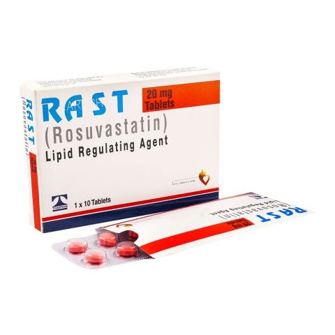 Rast Tablets 20Mg (1 Box = 1 Strip)(1 Strip = 10 Tablets)