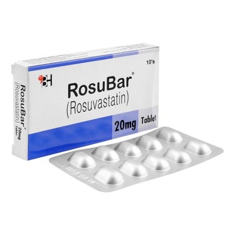 Rosubar Tablets 20Mg (1 Box = 1 Strip)(1 Strip = 10 Tablets)