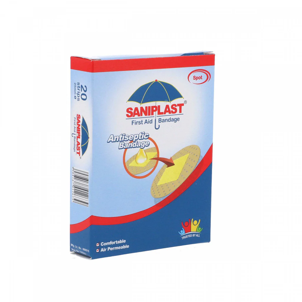 Saniplast Spot Bandage (Box = 20Pcs)