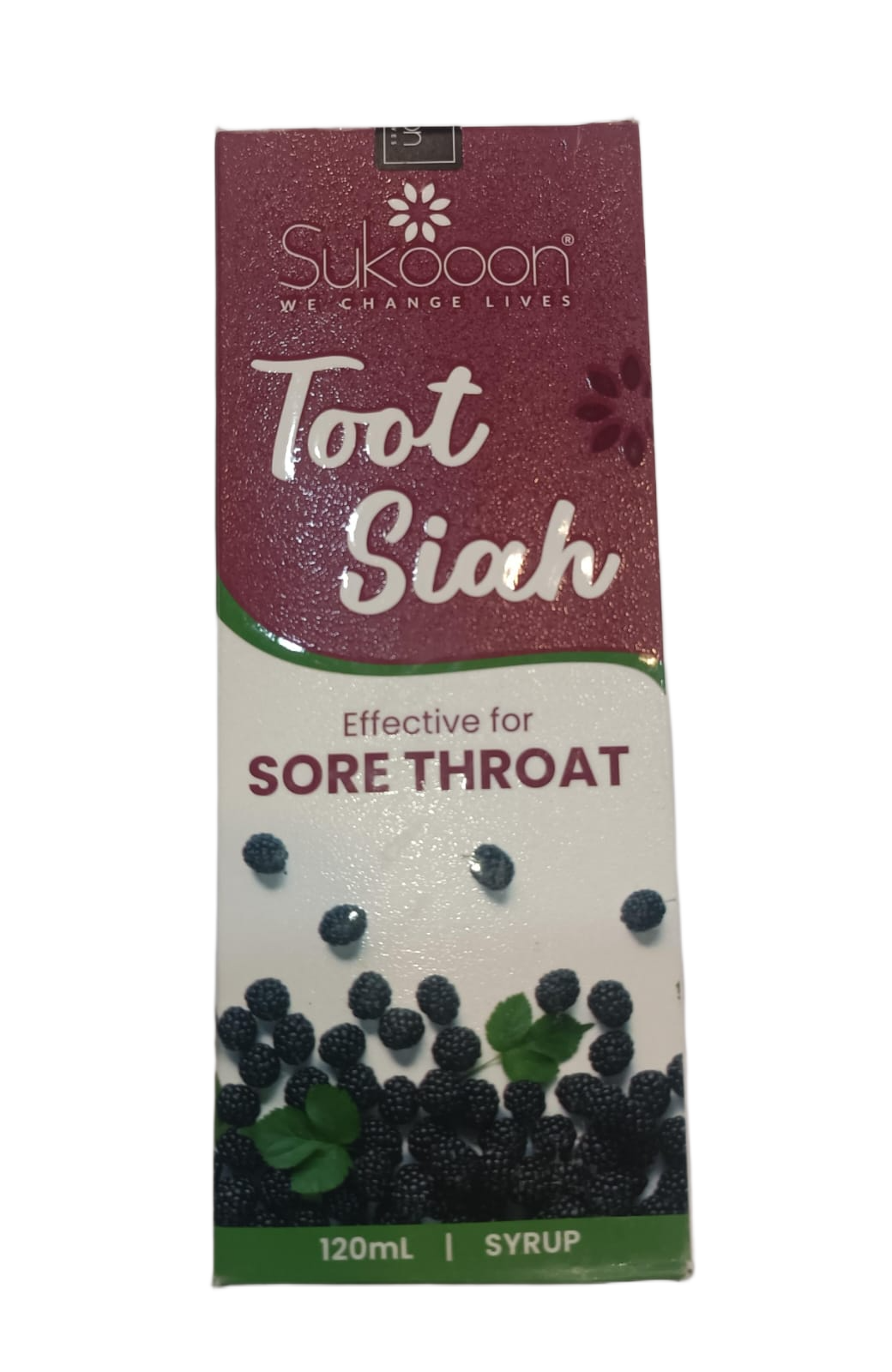 Sukoon toot siah syp 120ml