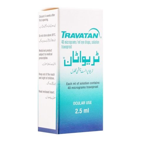 Travatan Eye Drops 2.5Ml